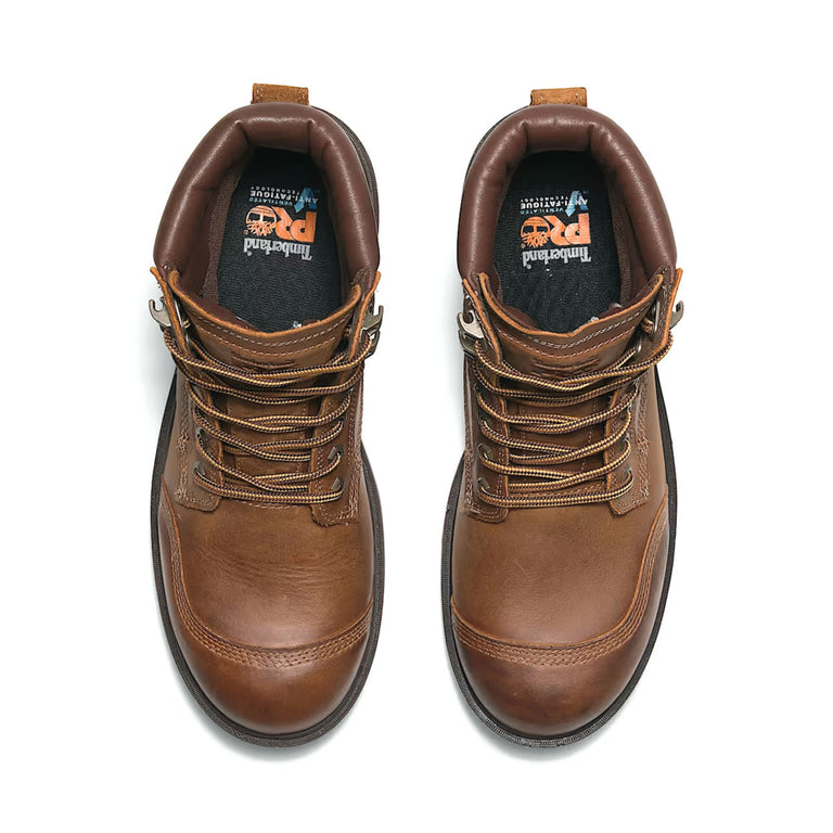 Timberland PRO Men's Whitman 6" EH Waterproof Soft Toe Work Boots, TB0A678KEM41