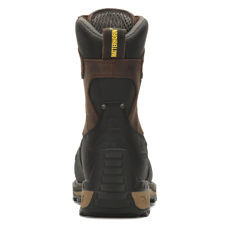 Matterhorn Men's Maximus 2.0 8" Waterproof EH Met-Guard Composite Toe Boots, MTC300, Brown