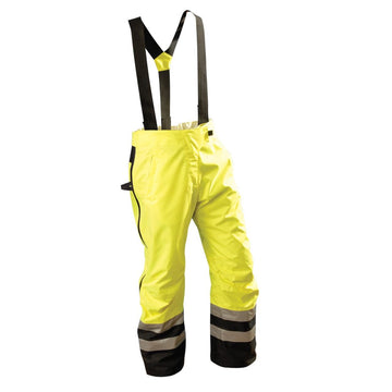 OccuNomix Class E Hi-Vis Waterproof Breathable Rain Pants, SP-BRP