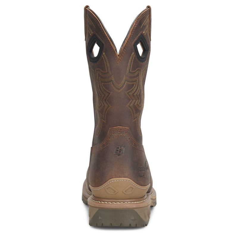 Phantom Rider Men's Stanton 11" Waterproof EH Composite Toe Boots, PH5010, Brown