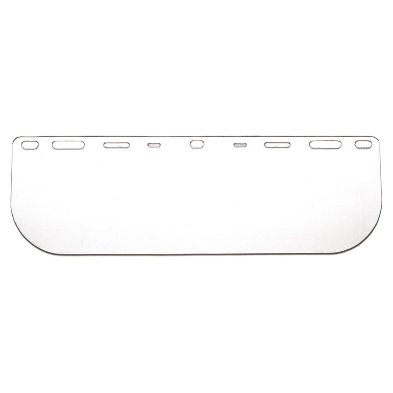 Pyramex Ridgeline Ratchet Headgear with Clear Polycarbonate Half Face Shield Combo - S1020HS & HGBR