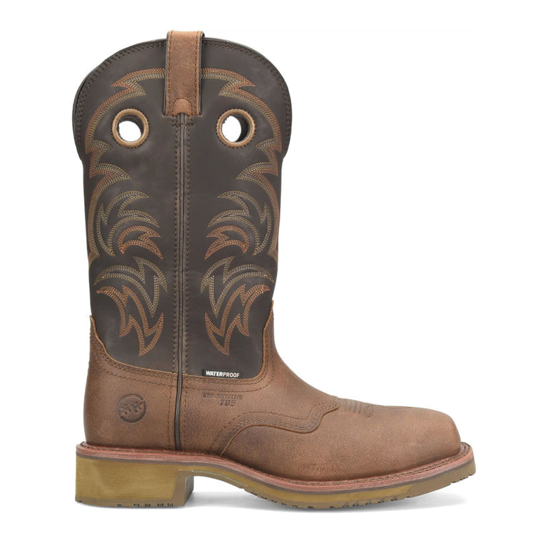 Double-H Men's 13" EH Comp-Toe Farson Boots, DH4154, Brown