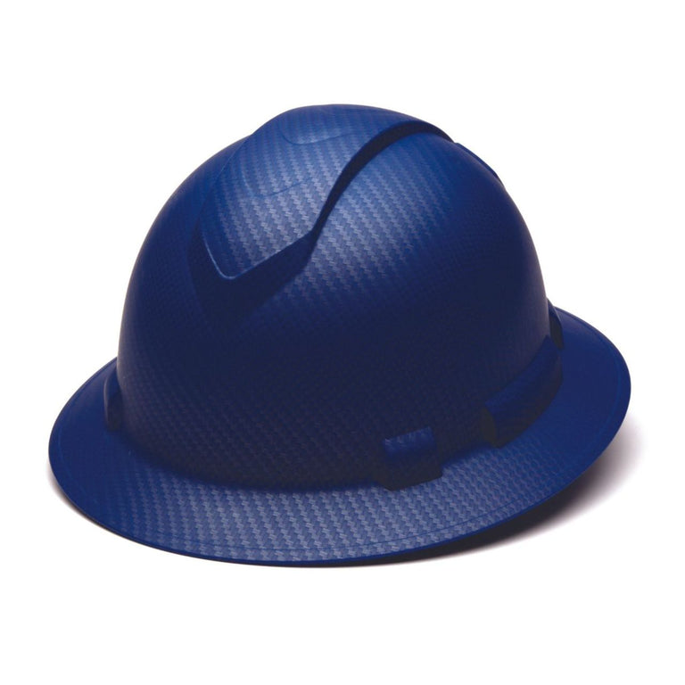 Pyramex Ridgeline Full Brim Hard Hat 4-Point Ratchet Suspension
