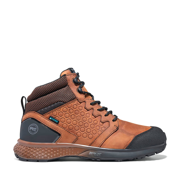 Timberland PRO Men's Reaxion Waterproof EH Soft Toe Hiker Work Boots, TB1A27BG2141