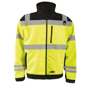 OccuNomix Type R Class 3 Hi-Vis 3 Season Soft Shell Jacket, LUX-M6JKT