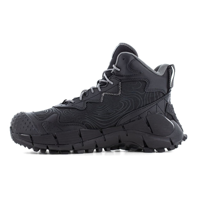Reebok Men's Zig Kinetica Edge II Waterproof EH Met Guard Composite Toe Work Shoes, Black, RB3022