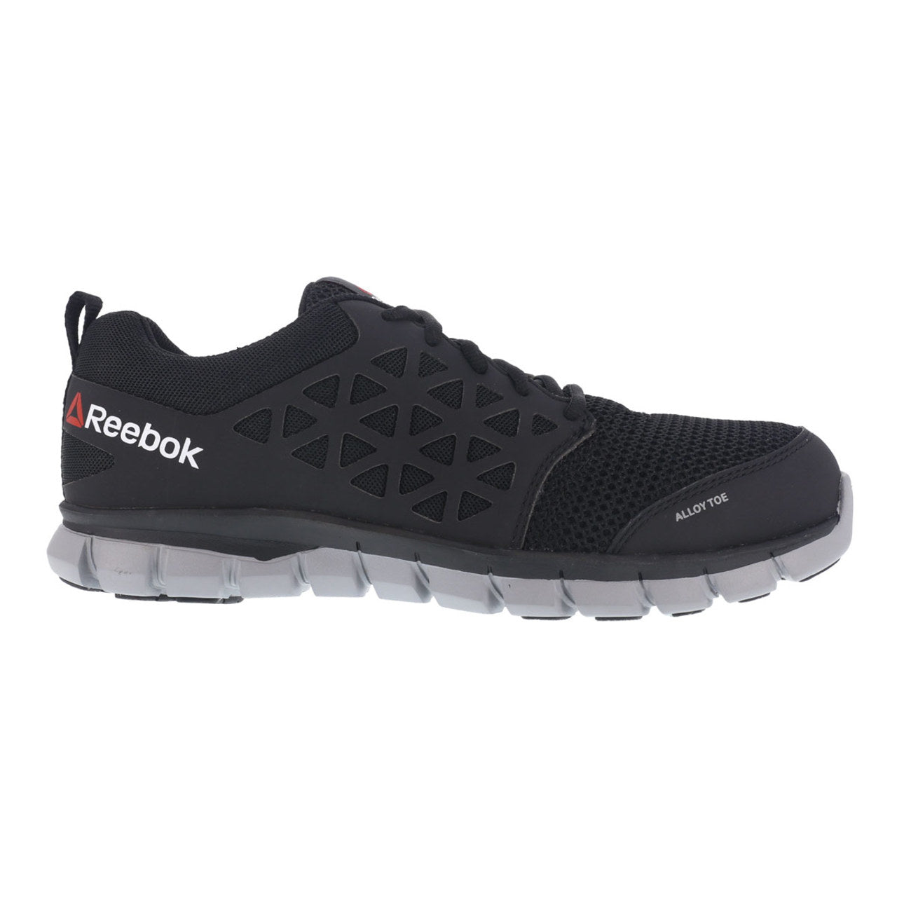 Reebok Women's Sublite Cushion Work EH Alloy Toe Shoes, RB041