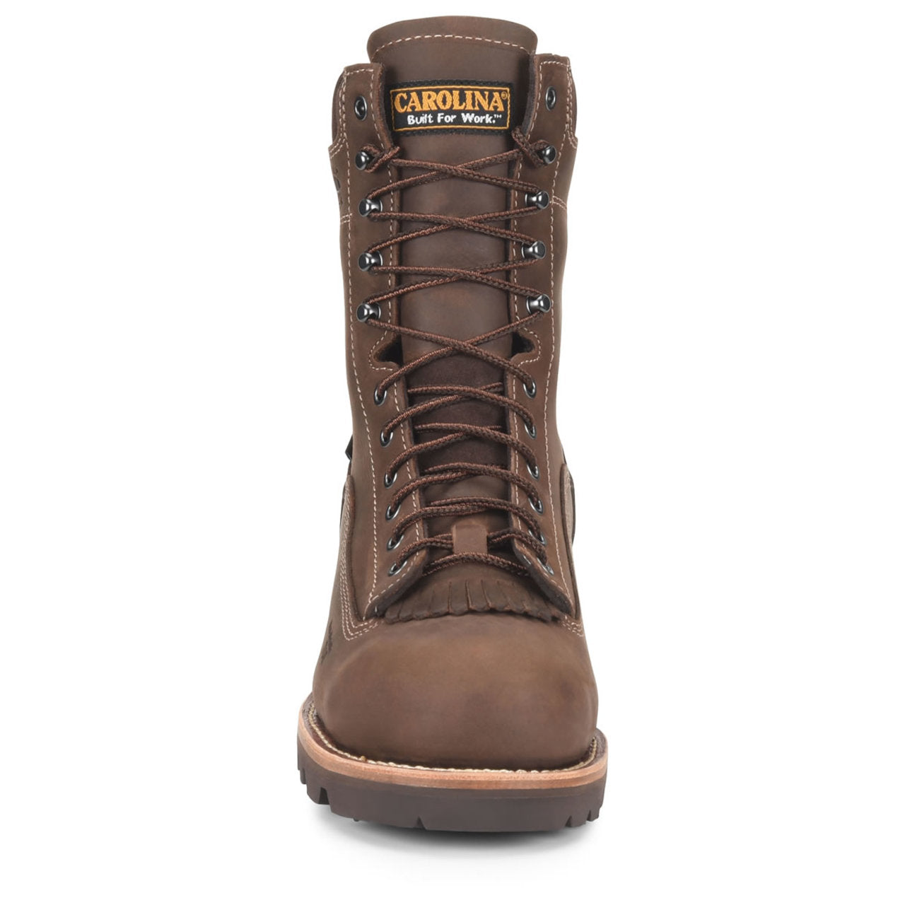 Carolina Men's Birch 8" Logger Waterproof EH Steel Toe Boots, CA7522, Brown