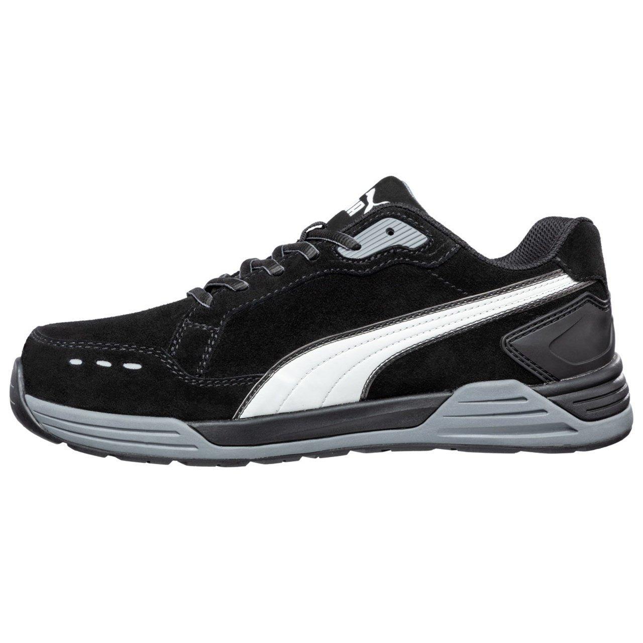 Puma Safety Men's Urban Effect Airtwist Low EH Composite Toe Shoes, 644655, Black/White