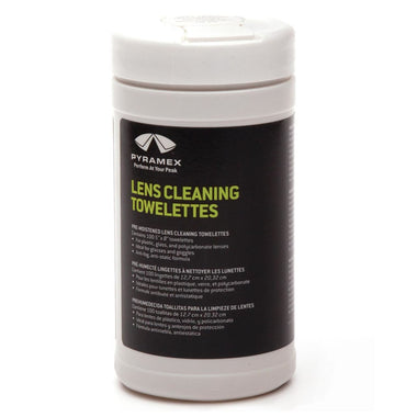 Pyramex LCC100 Lens Cleaning Towelettes, 100-Count Box