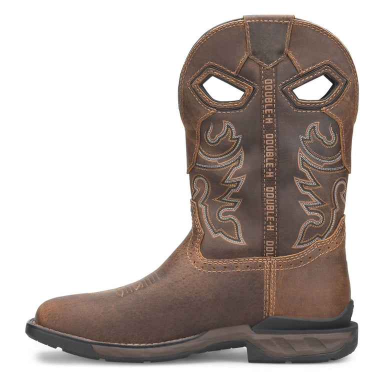 Phantom Rider Men's Wilmore 11" Roper Waterproof Soft Toe Boots, DH5380, Brown