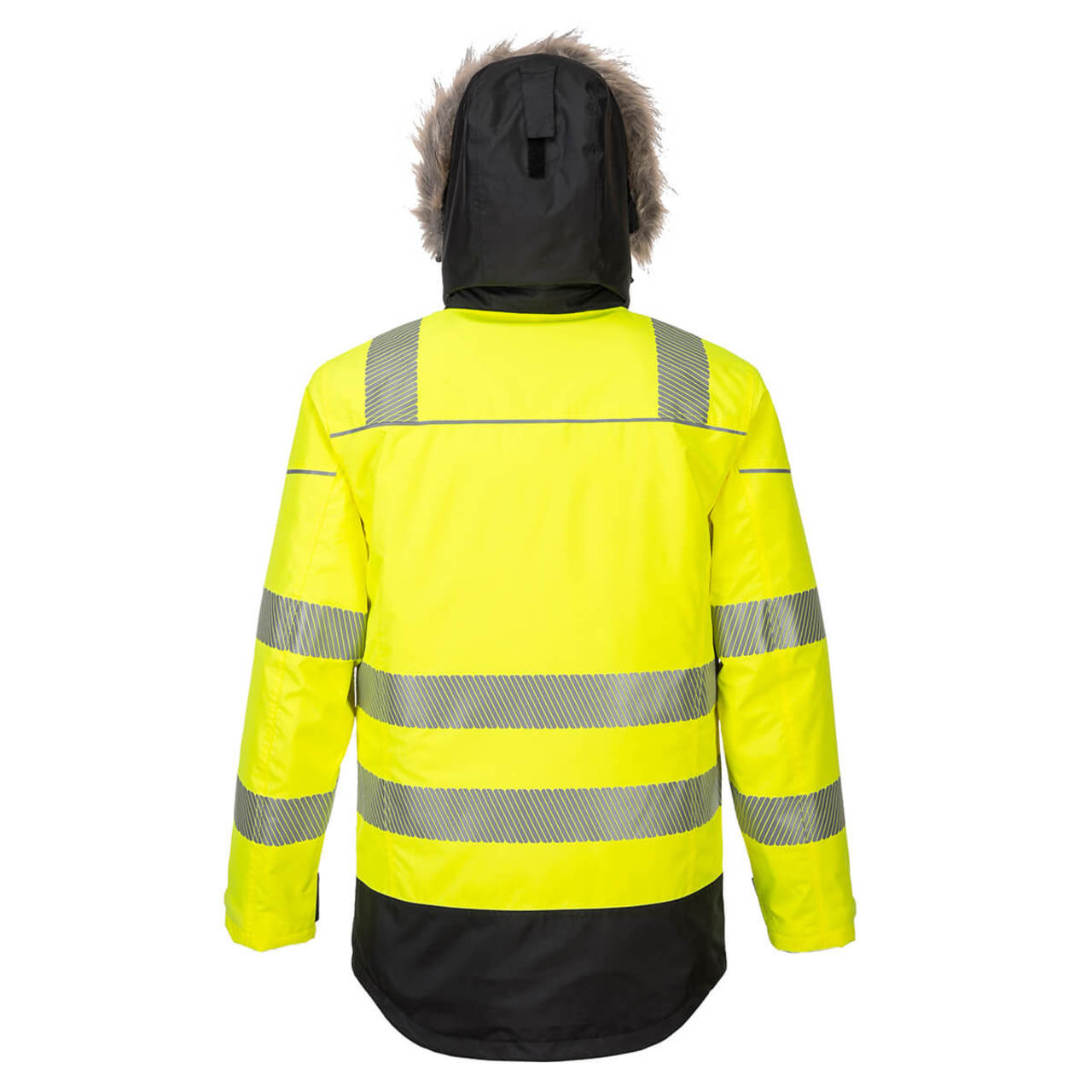 Portwest Men's Hi-Vis Winter Parka Jacket - PW369