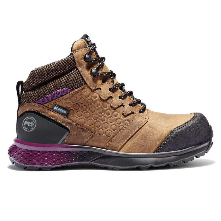 Timberland PRO Women's Reaxion Waterproof EH Composite Toe Work Shoes, TB1A219B2141