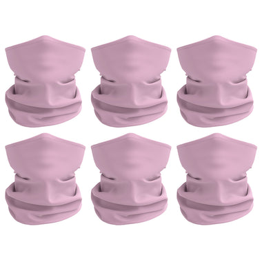 12 Pack - Rugged Blue Pink Multipurpose Neck Gaiter Bandana Face Mask Sunscreen Face Cover