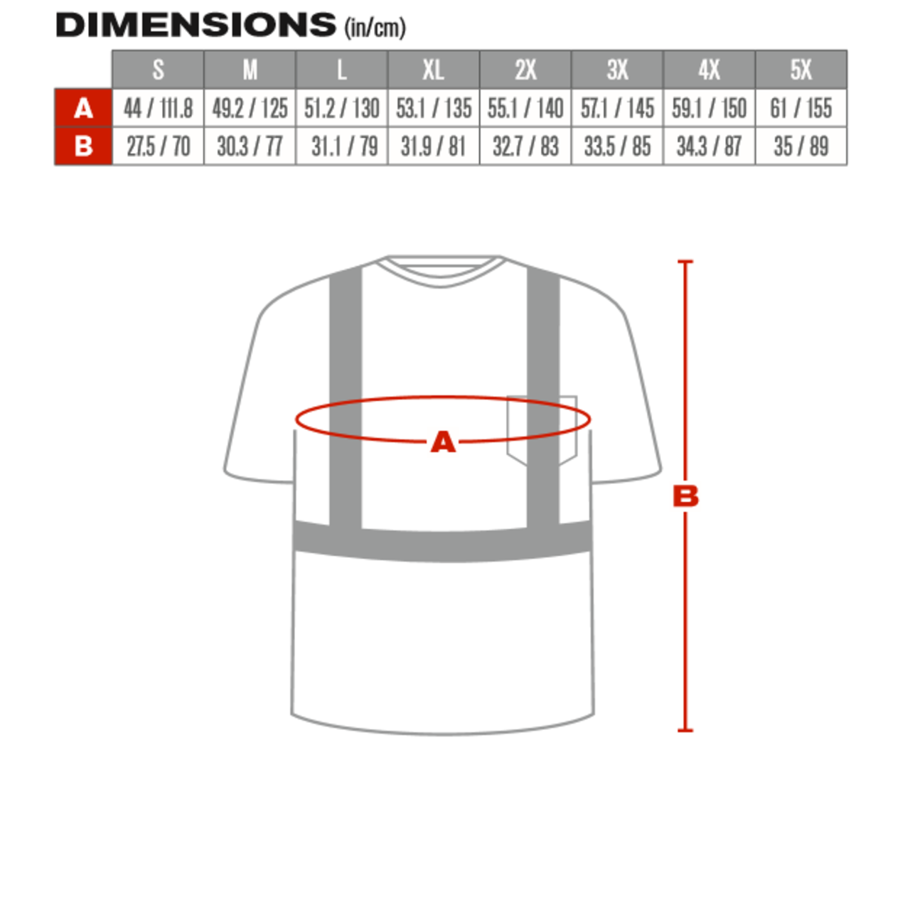 High-Vis Type R Class 2 Short Sleeve T-Shirt - 312-1200