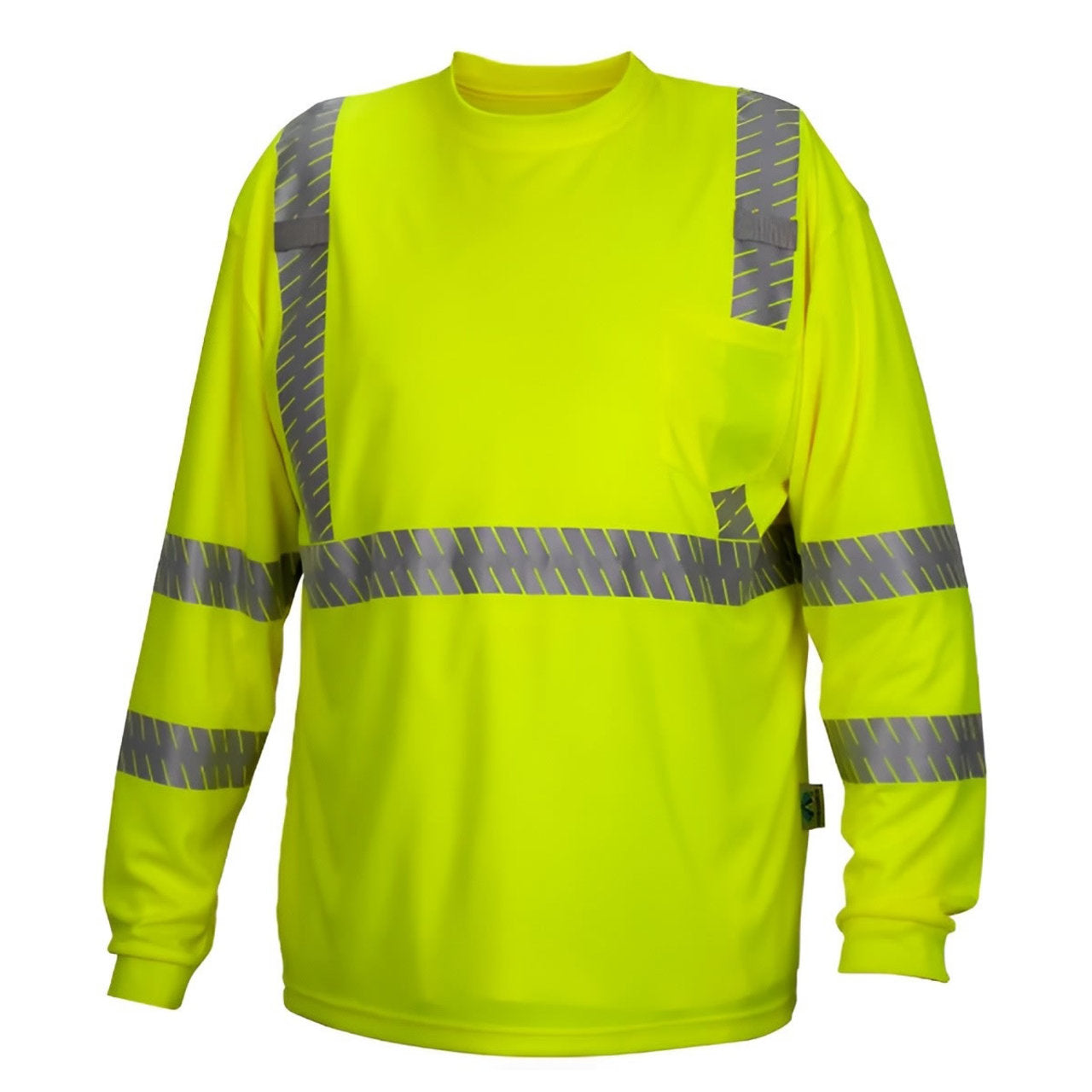 Custom Pyramex RLTS33 Type R Class 3 Hi-Vis Long Sleeve T-Shirt