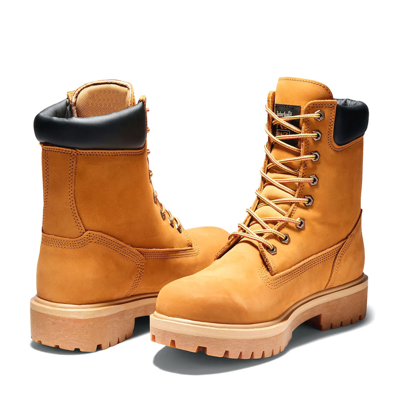 Timberland PRO Men's Direct Attach 8" Insulated Waterproof EH Soft Toe Work Boots - TB1260117131