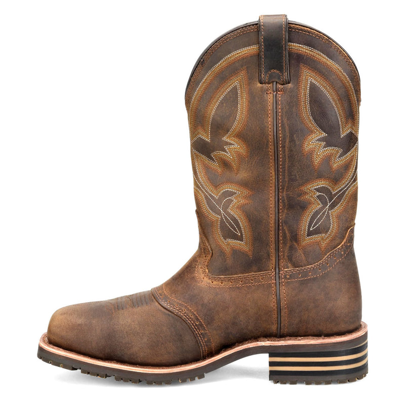 Double-H Boots Men's Jeyden 11" Waterproof Composite Toe Boots, DH5124, Tan