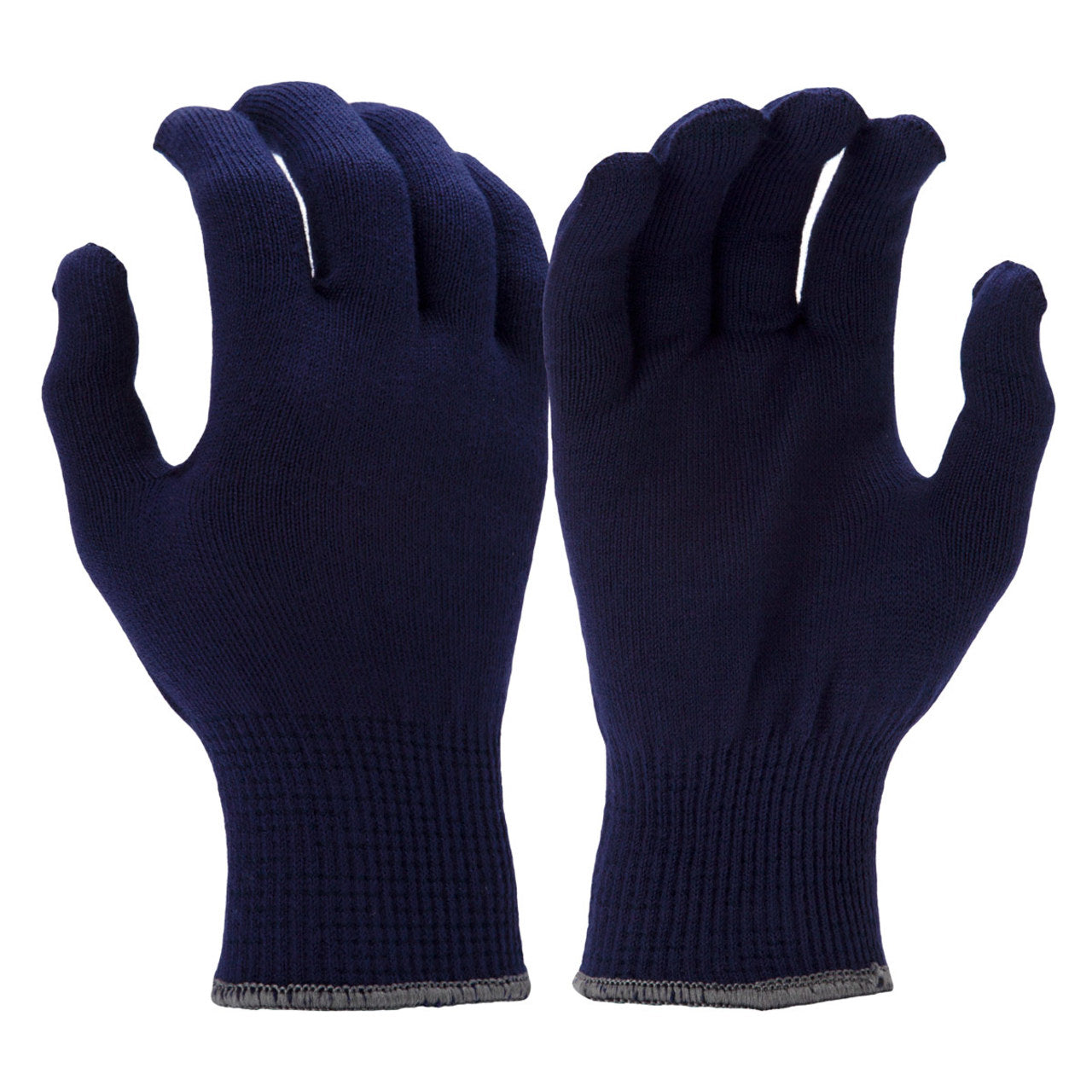 Pyramex GL701 Thermolite Insulated String Knit Liner Gloves, Blue