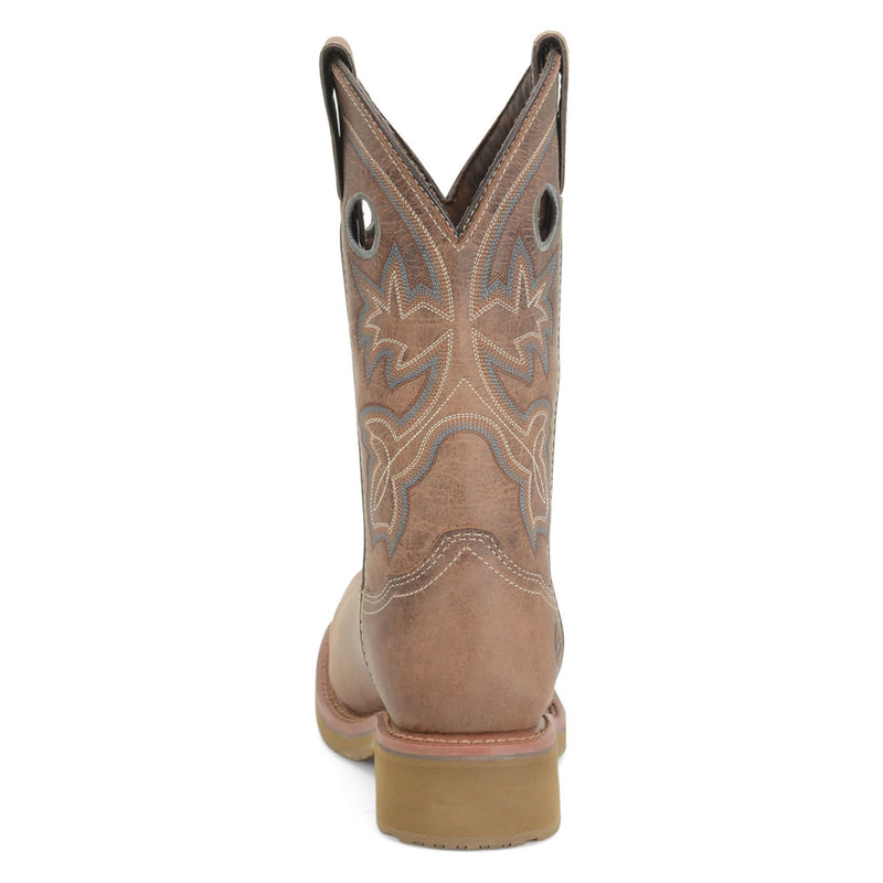 Double-H Women's Haddie 11" Roper EH Composite Toe Boots, DH2411, Brown