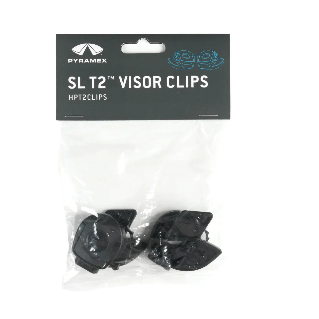 Pyramex SL T2 Visor Clips - HPT2CLIPS