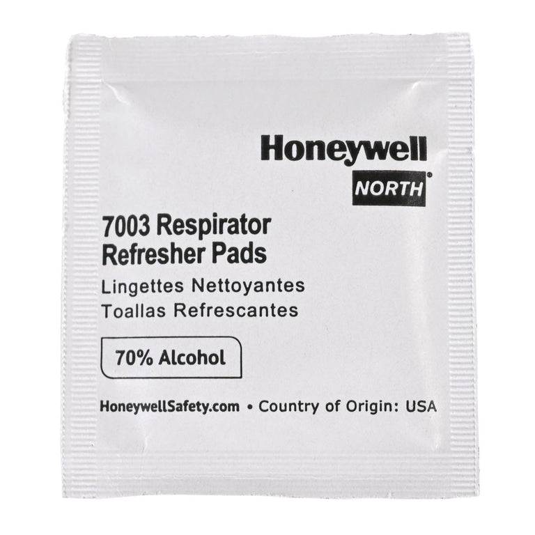 Honeywell North Respirator Refresher Wipes 7003-H5 - Box of 100