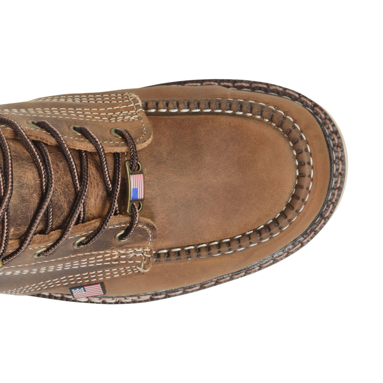 Carolina Men's AMP 6" USA EH Soft Toe Boots, CA7011, Old Town Folklore