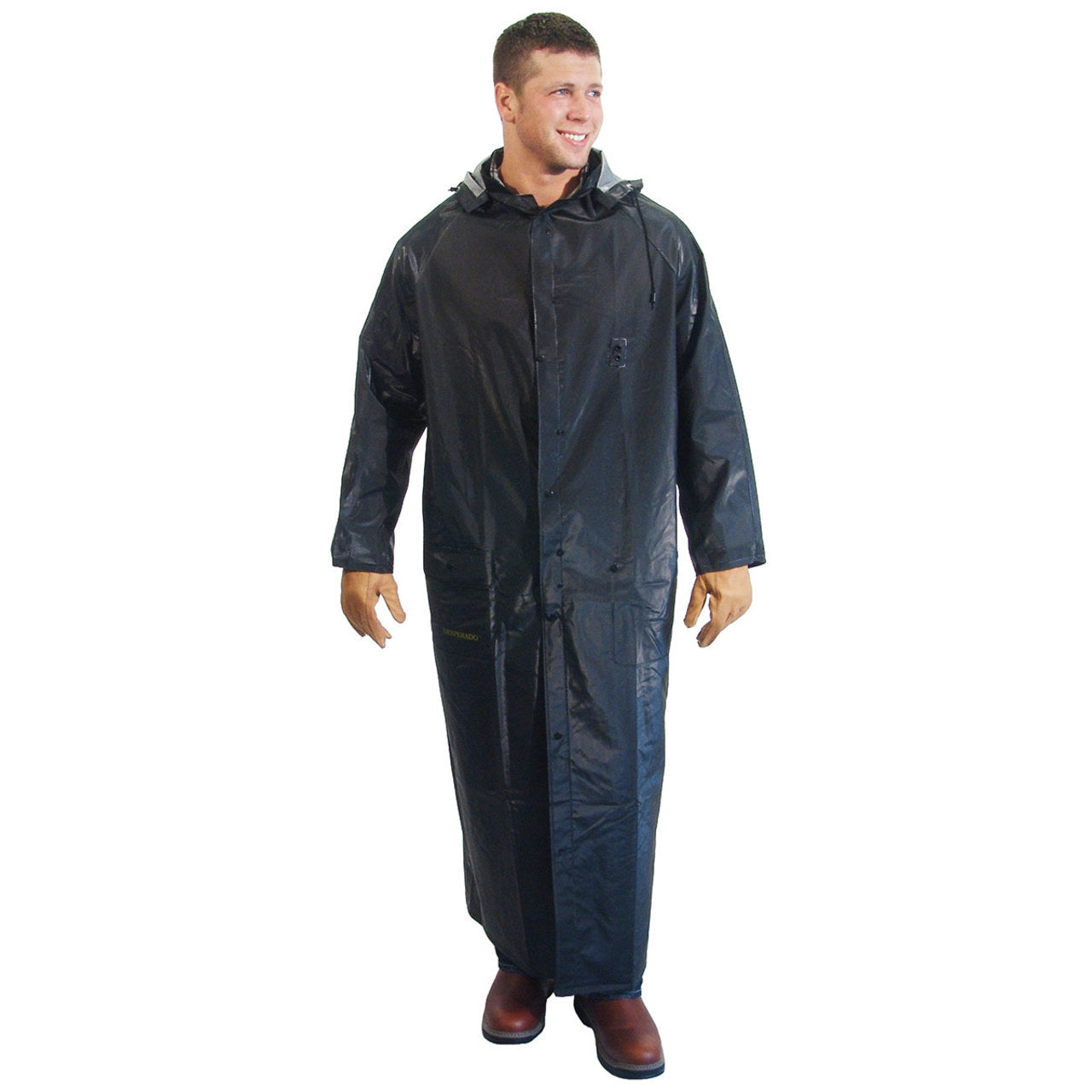 River City 60" Classic Rider Coat - Detachable Hood - 267C