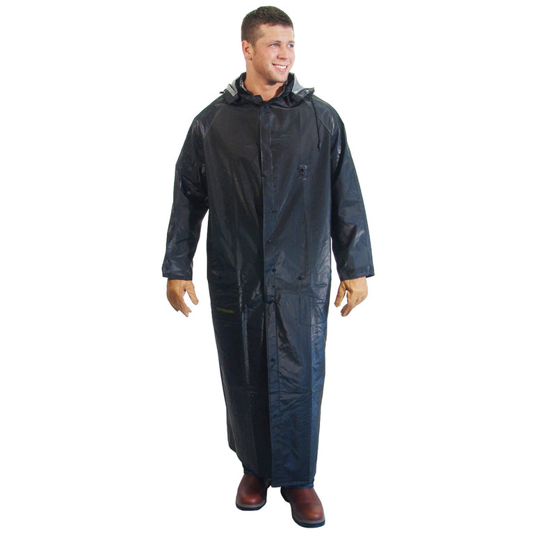 River City 60" Classic Rider Coat - Detachable Hood - 267C