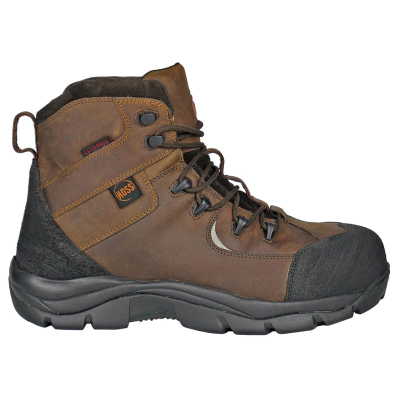 Hoss Men's Ridge Composite Toe Boots, 60230, Brown