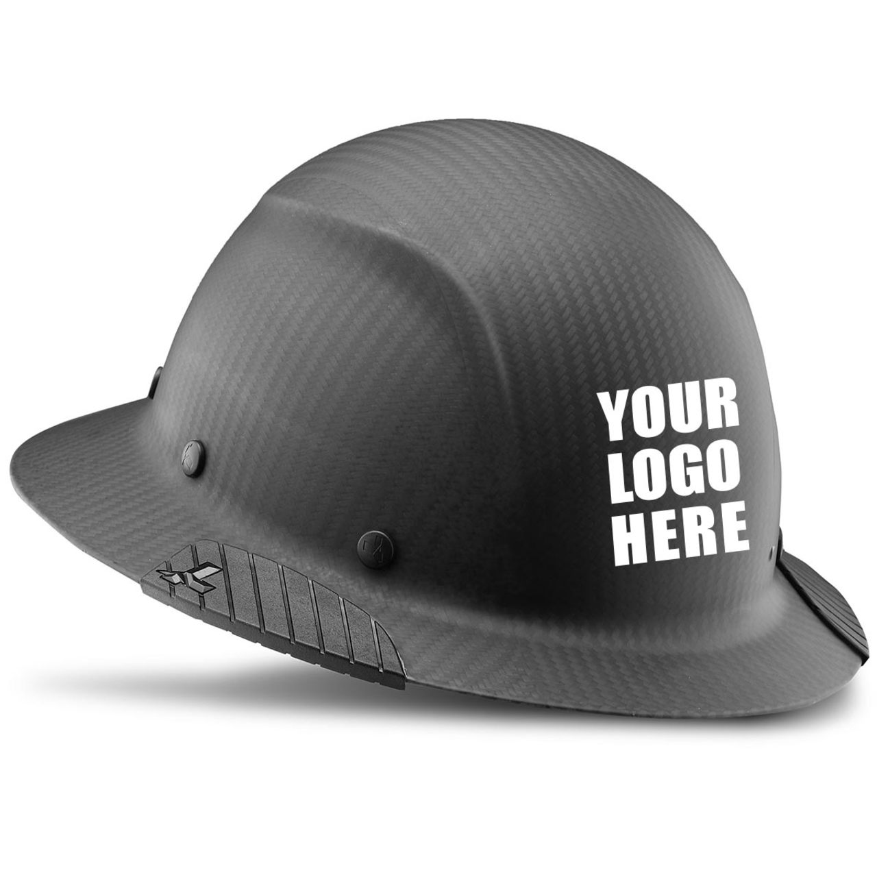 Custom LIFT DAX Full Brim Carbon Hard Hat