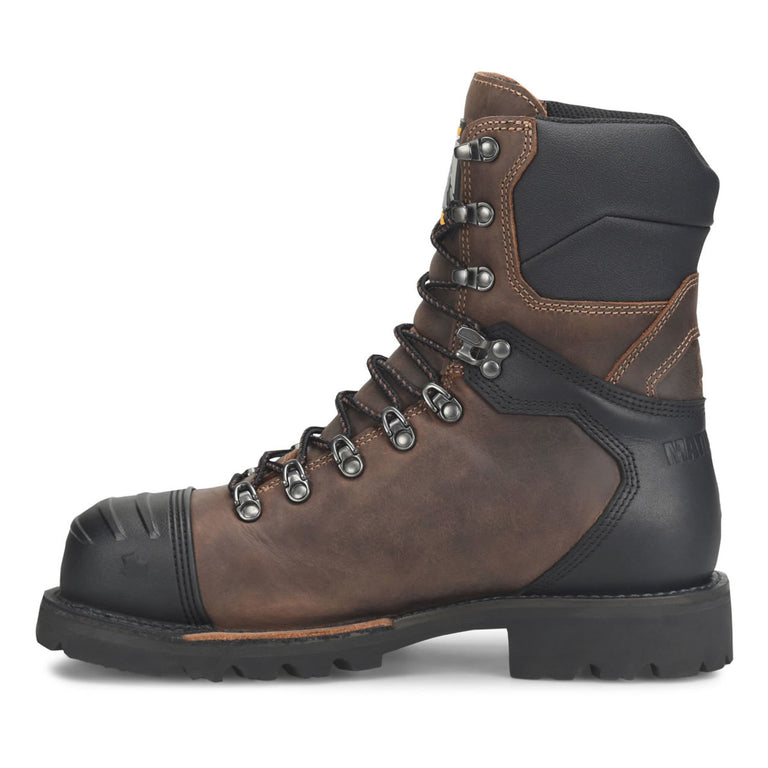Matterhorn Men's ELICIT 8" Carbon Waterproof EH Composite Toe Boots, MT2573, Brown