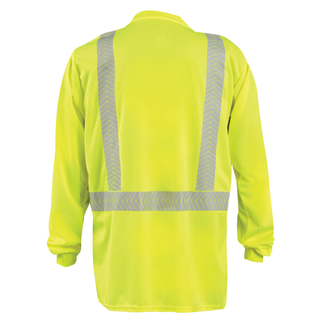 OccuNomix Type R Class 2 High-Vis Segmented Tape Long Sleeve T-Shirt - LUX-TLSP2B