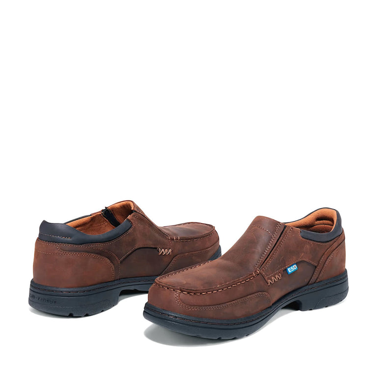 Timberland PRO Men's Branston Slip On ESD Alloy Toe Work Shoes, TB1916942141
