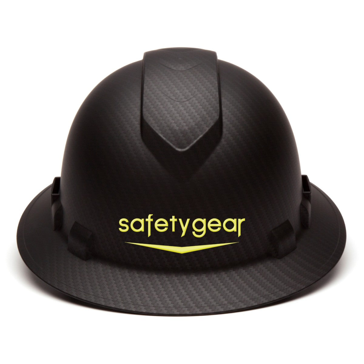 Custom 3D Pyramex Ridgeline Vented Full Brim Hard Hat 4-Point Ratchet Suspension