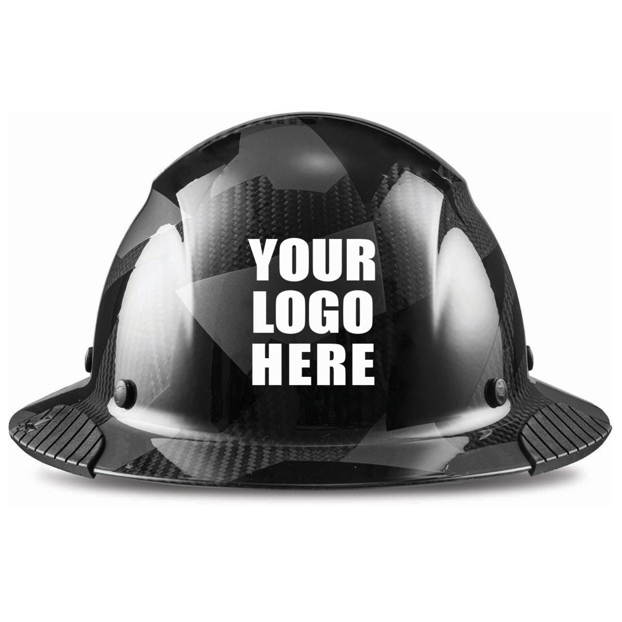 Custom LIFT DAX Full Brim Camo Carbon Hard Hat