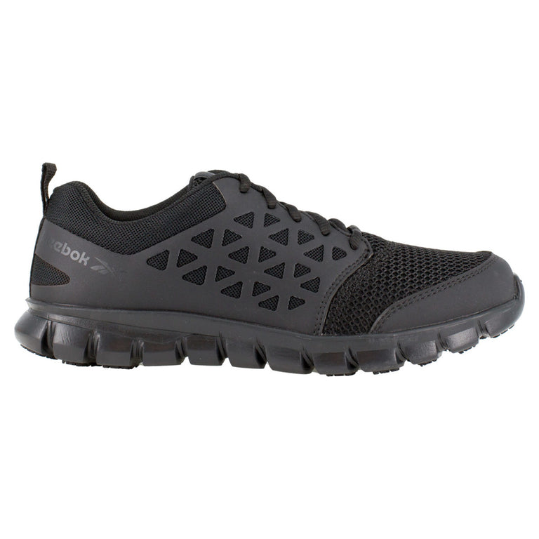 Reebok Men's Sublite Cushion Athletic ESD Soft Toe Work Shoes - RB4035