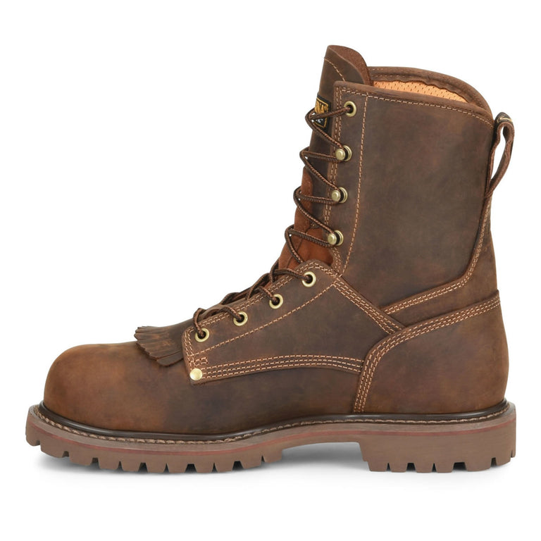Carolina Men's 28 Series 8" Waterproof EH Composite Toe Boots, CA8528, Kharthoum Cigar