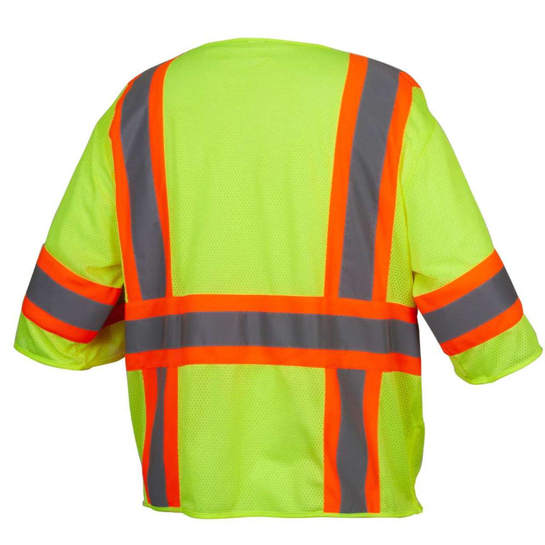 Pyramex RVZ36 Type R Class 3 Hi-Vis Two-Tone Mesh Safety Vest
