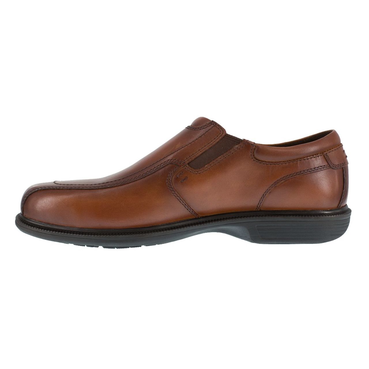 Florsheim Men's Coronis Dress Slip-On Oxford SD Steel Toe Shoes, FS2006
