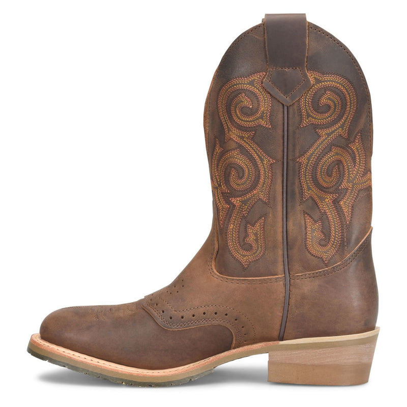 Double-H Men's 11" Rockdale Boots, DH4663, Brown