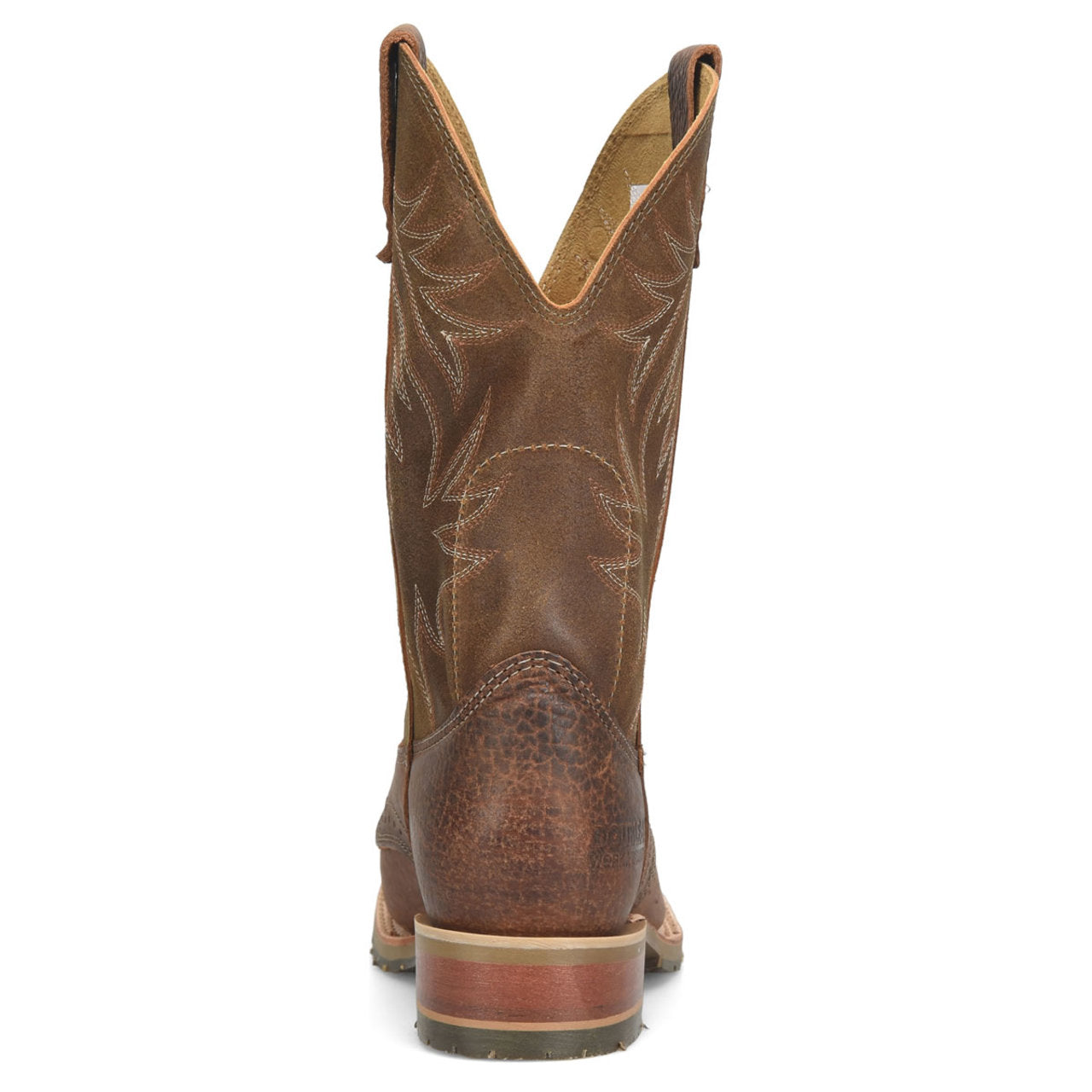 Double-H Boots Men's Dalton 11" Roper Soft Toe Boots, DH4655, Brown