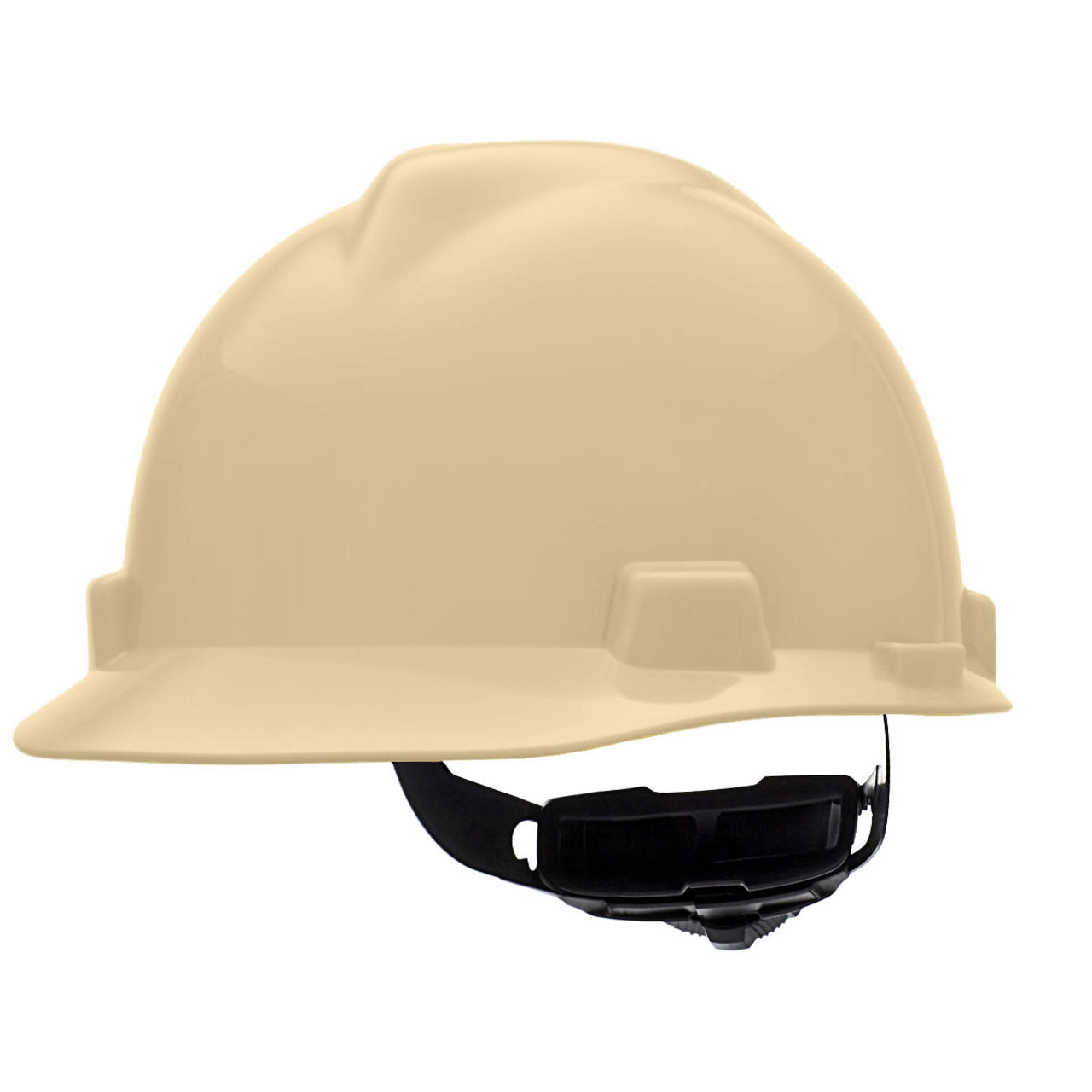 MSA V-Gard Cap Style Hard Hat Fas-Trac III Ratchet Suspension