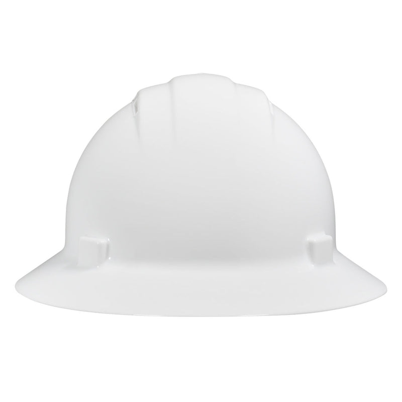 Custom Delta Plus Americana Vented Full Brim Hard Hat, 4-Point Mega Ratchet Suspension