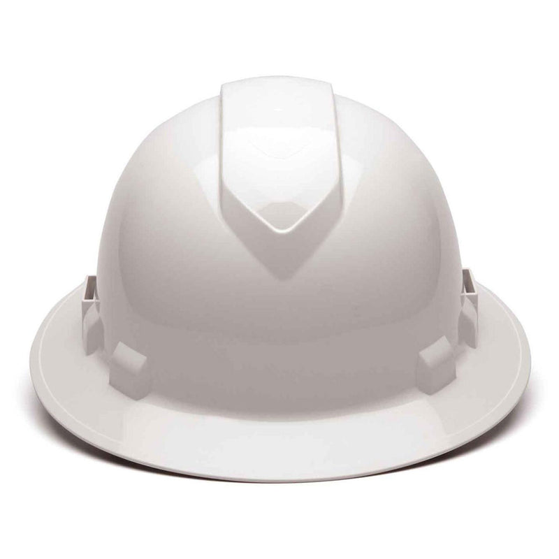 Custom Pyramex Ridgeline Vented Full Brim Hard Hat, 4-Point Ratchet Suspension