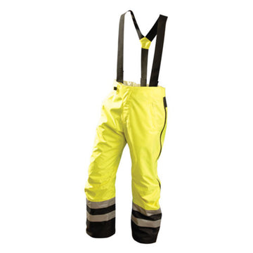 OccuNomix Class E Hi-Vis Waterproof Breathable Rain Pants, SP-BRP