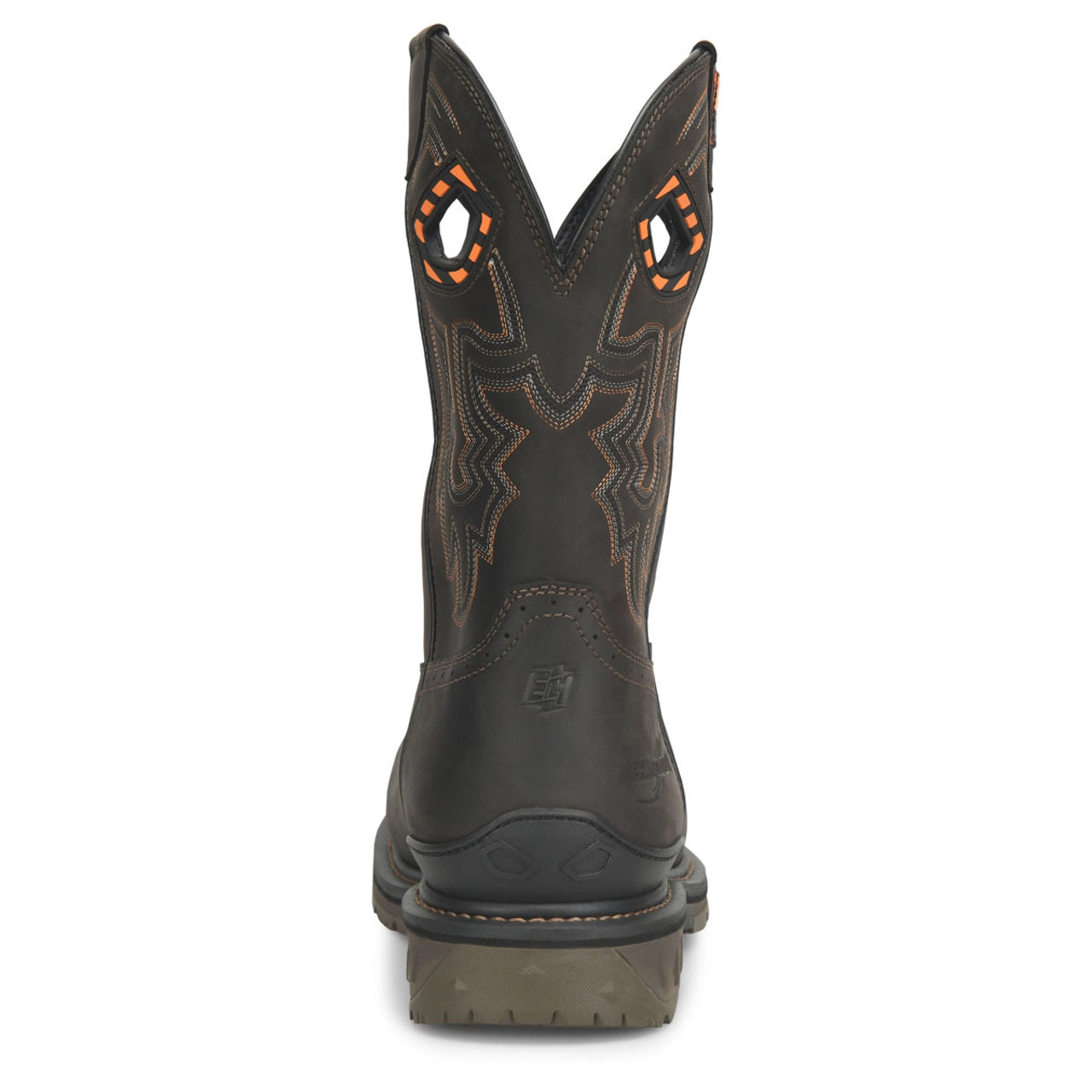 Phantom Rider Men's Bruner 11" EH Met-Guard Composite Toe Boots, PH5011, Dark Brown