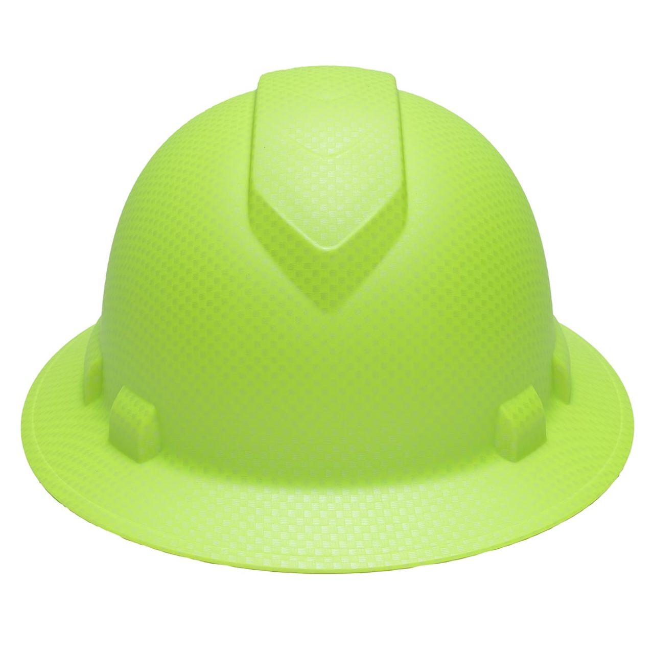 Custom Pyramex Ridgeline HD Full Brim Hard Hat, 4-Point Ratchet Suspension