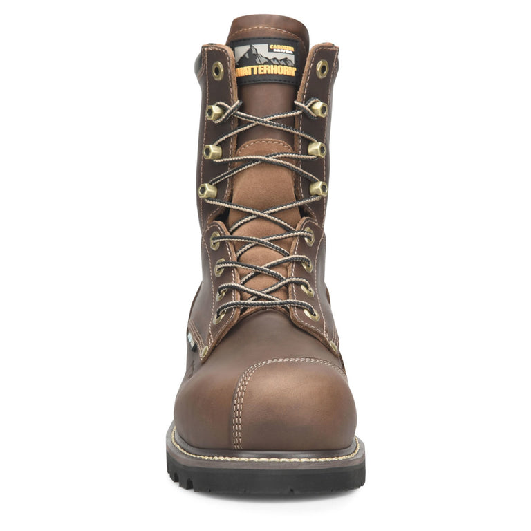 Matterhorn Men's Corvus 8" Waterproof EH Composite Toe Boots, MT2508, Brown