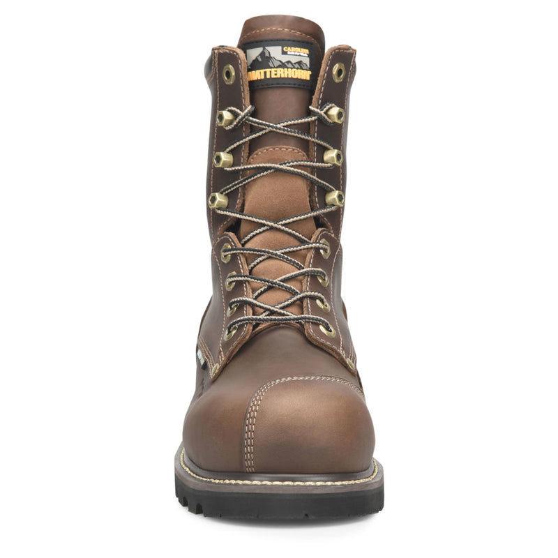 Matterhorn Men's Corvus 8" Waterproof EH Composite Toe Boots, MT2508, Brown